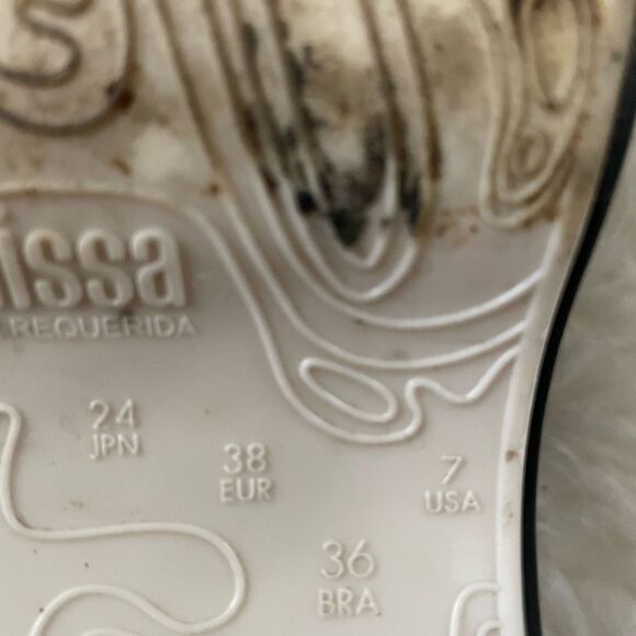 Melissa Free Platform Wedge Black 7/38 - Picture 9 of 9